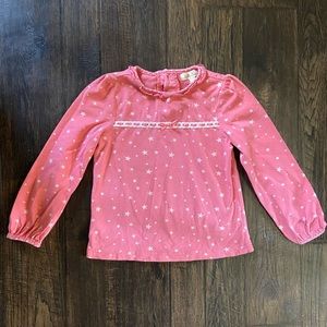 Matilda Jane Girls 2 Pink Star Shirt with Bow